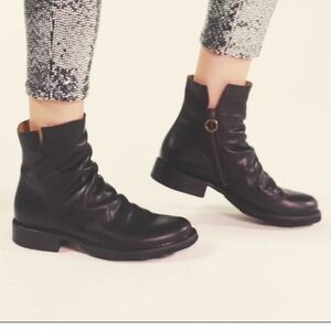Fiorentini + Baker Black Leather “Elf” Boot EU Size 37